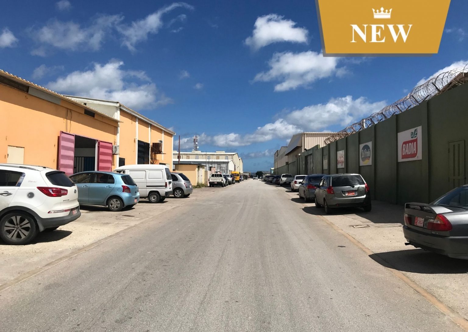 Warehouse space for rent! Ben Real Estate Agency Aruba